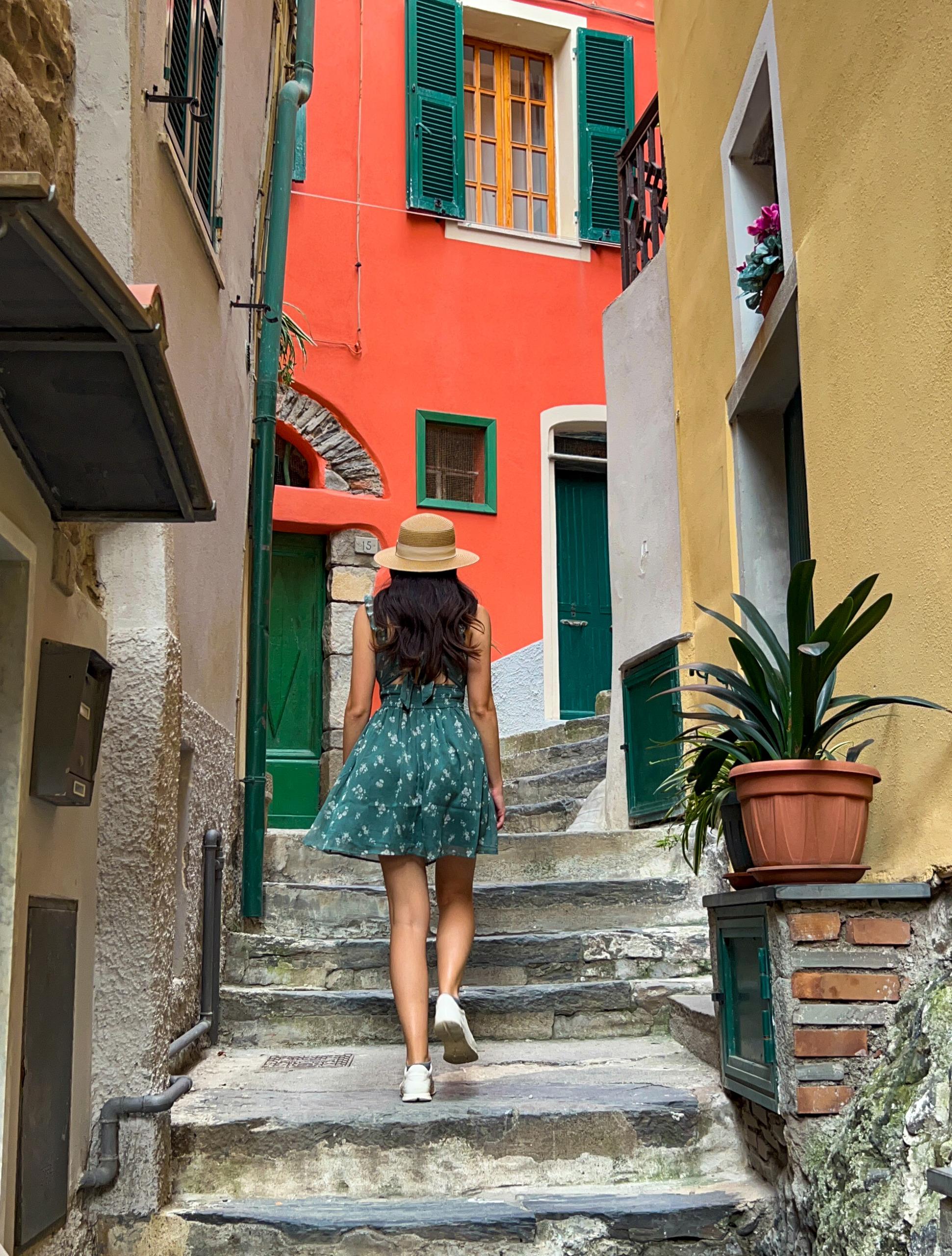 Streets in Cinque Terre, Italy